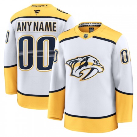 Maillot de Hockey Nashville Predators Personnaliser Fanatics Premium 2024-25 Blanc Extérieur - Homme Maillot de Hockey Nashville Predators Personnaliser Fanatics Premium 2024-25 Blanc Extérieur - Homme